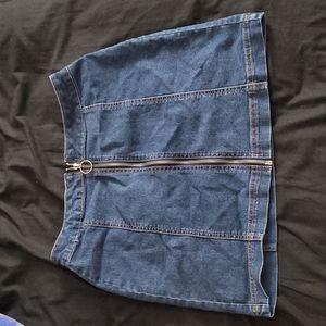 Jean skirt